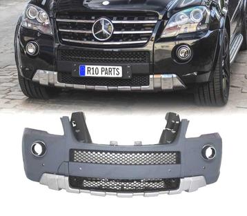PARE-CHOCS FRONTAL MERCEDES CLASSE ML W164 08-11 LOOK AMG 63, Verzenden