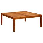 Grote tuintafel 110x110 | Retour Deal | OP = OP, Tuin en Terras, Tuintafels, Verzenden, Nieuw, Vierkant, Hout