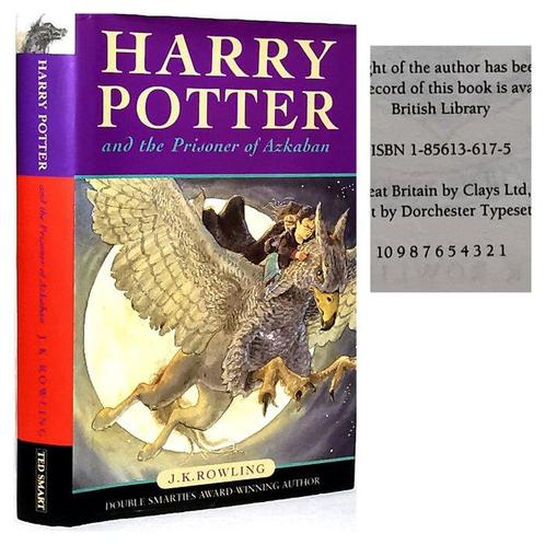 J.K. Rowling - Harry Potter and the Prisoner of Azkaban, Antiquités & Art, Antiquités | Livres & Manuscrits