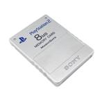 Sony PS2 8MB Memory Card Zilver (PS2 Accessoires), Games en Spelcomputers, Ophalen of Verzenden, Zo goed als nieuw