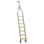 Gebruikte Stellingtrap op wielen, Doe-het-zelf en Bouw, Ladders en Trappen, Ophalen of Verzenden, Gebruikt