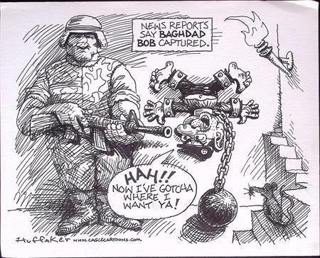 Pentekening Amerika - Bagdad Bob (lijst optie, Tekeningen), Antiek en Kunst, Kunst | Tekeningen en Fotografie, Verzenden