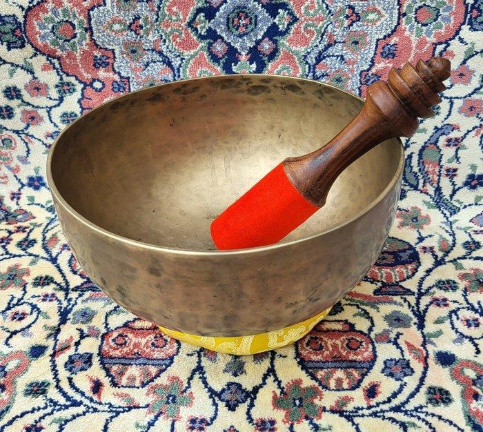 Onbekend - Oude antieke Jambati Singing bowl 24 cm - -, Musique & Instruments, Instruments à vent | Flûtes à bec
