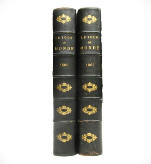 Charton Edouard - Le Tour du Monde/Journal des Voyages et, Antiek en Kunst, Antiek | Boeken en Manuscripten