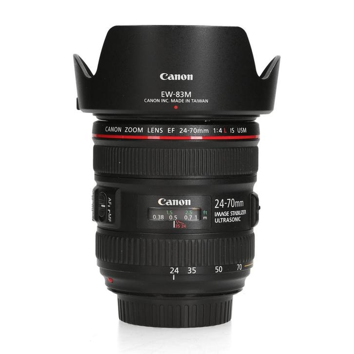 Canon EF 24-70mm F4.0 L IS USM, Audio, Tv en Foto, Foto | Lenzen en Objectieven, Zo goed als nieuw, Ophalen of Verzenden