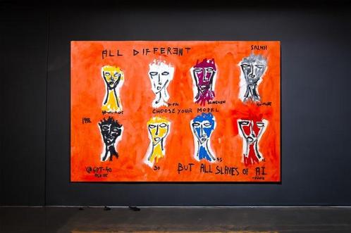 0xec6d0 (XX-XXI) - Homo Sapiens - XXL, Antiek en Kunst, Kunst | Schilderijen | Modern