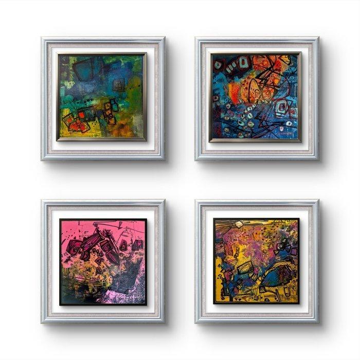 Sonja Brzak - Coloratio 21, Antiek en Kunst, Kunst | Schilderijen | Modern