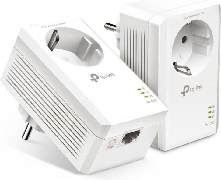 Powerline Adapter - Zonder WiFi - 1000 Mbps TP-Link TL-PA..., Computers en Software, WiFi-versterkers, Nieuw, Verzenden