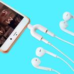 Y-Vorm AUX Koptelefoon Splitter - Headphone Dual Audio, Telecommunicatie, Verzenden, Nieuw