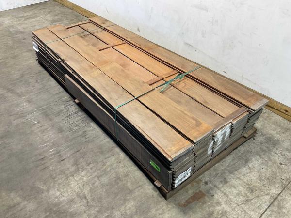 Veiling - 48x Azobé damwand geschaafd 250x20x3cm, Doe-het-zelf en Bouw, Hout en Planken