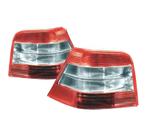Feux Arrière Pour Volkswagen Vw Golf 97-03 Rouge Chromé, Autos : Pièces & Accessoires, Verzenden