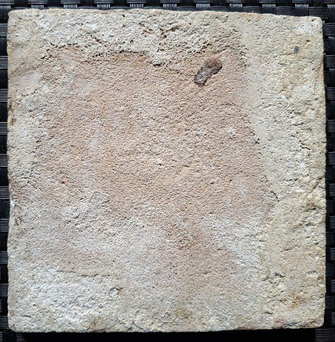 Tegel - Antieke tegel met fruitschaal - 1600-1650, Antiek en Kunst, Antiek | Glaswerk en Kristal