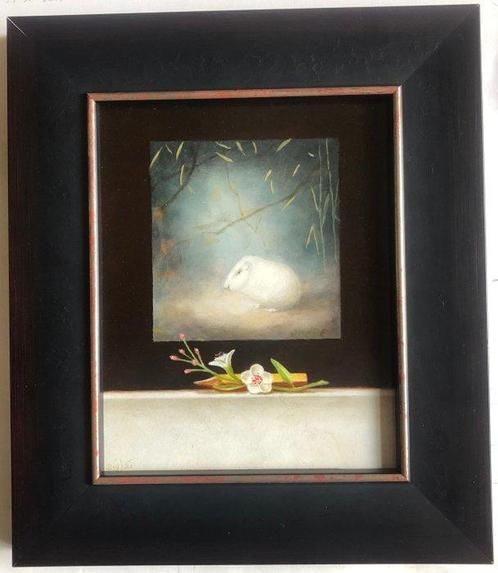 Ruud Verkerk - Hommage aan Jan Mankes, Marmot in herfstbos., Antiek en Kunst, Kunst | Schilderijen | Modern