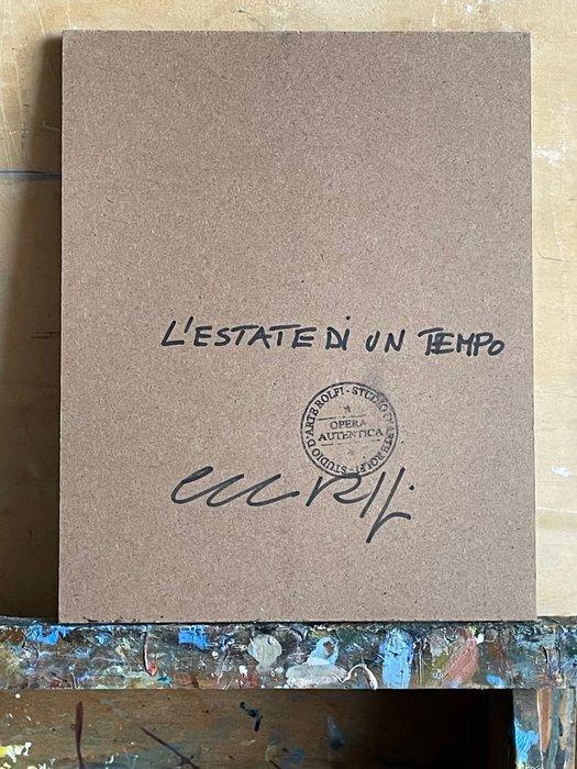 Claudio Rolfi (1960) - Lestate di un tempo, Antiek en Kunst, Kunst | Schilderijen | Modern