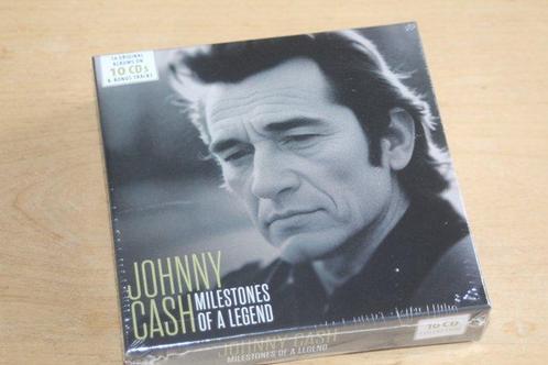 Johnny Cash - 10xCD Collection - Milestones of a Legend - CD, Cd's en Dvd's, Vinyl Singles