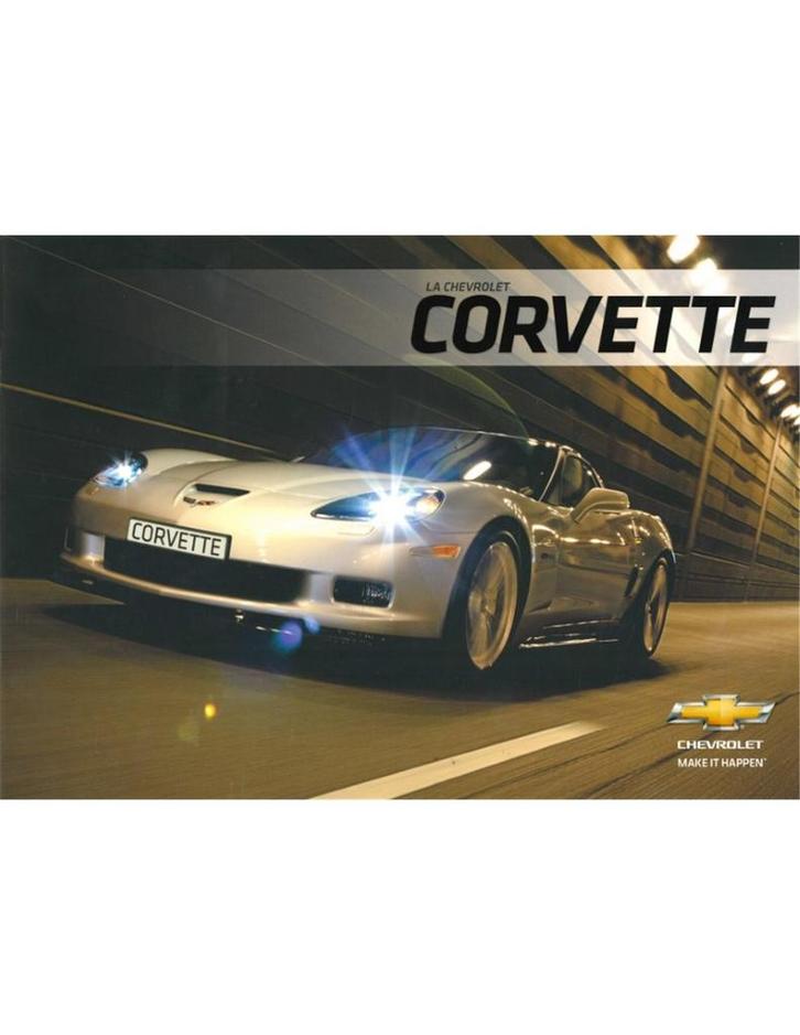 2011 CHEVROLET CORVETTE BROCHURE FRANS, Boeken, Auto's | Folders en Tijdschriften, Ophalen of Verzenden