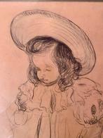 Dans le gout de Renoir - Fillette au chapeau