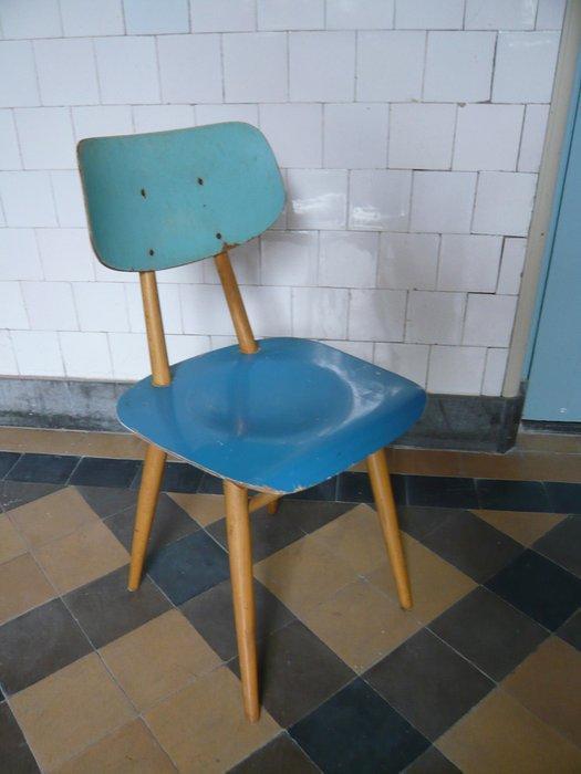 Ton - Stoel (4) - Hout, Antiek en Kunst, Antiek | Meubels | Stoelen en Sofa's