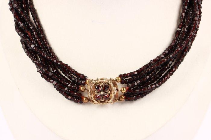 Halsketting - 9 kt. Geel goud, Bijoux, Sacs & Beauté, Colliers