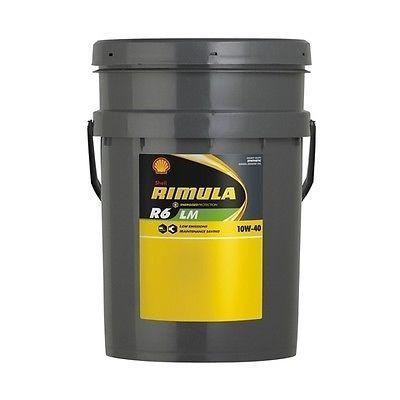 Shell Rimula R6 LM 10W40 20 Liter, Auto diversen, Onderhoudsmiddelen, Ophalen of Verzenden