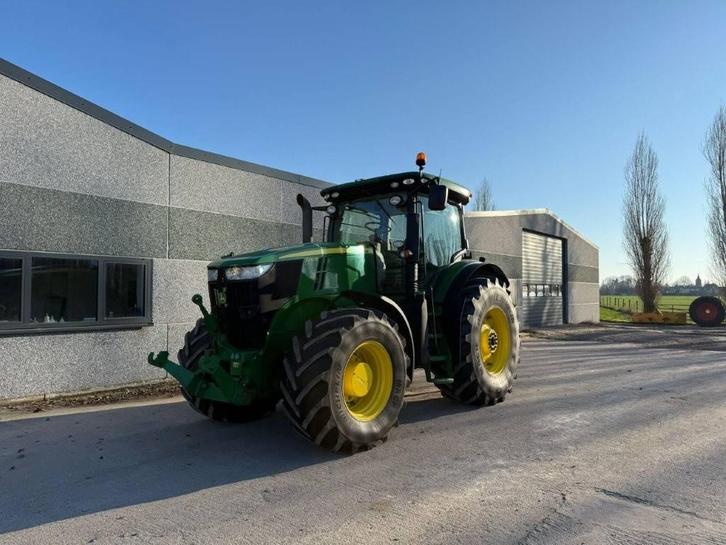Veiling: Landbouwtractor John Deere 7230R Diesel 260pk 2013, Articles professionnels, Agriculture | Tracteurs, Enlèvement