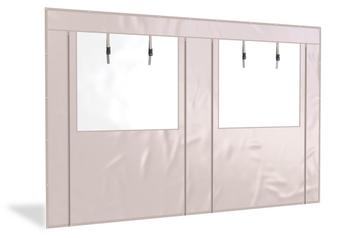 Overkapping zijwand PVC  | 4 meter breed |  250cm hoog |, Verzenden, Partytent