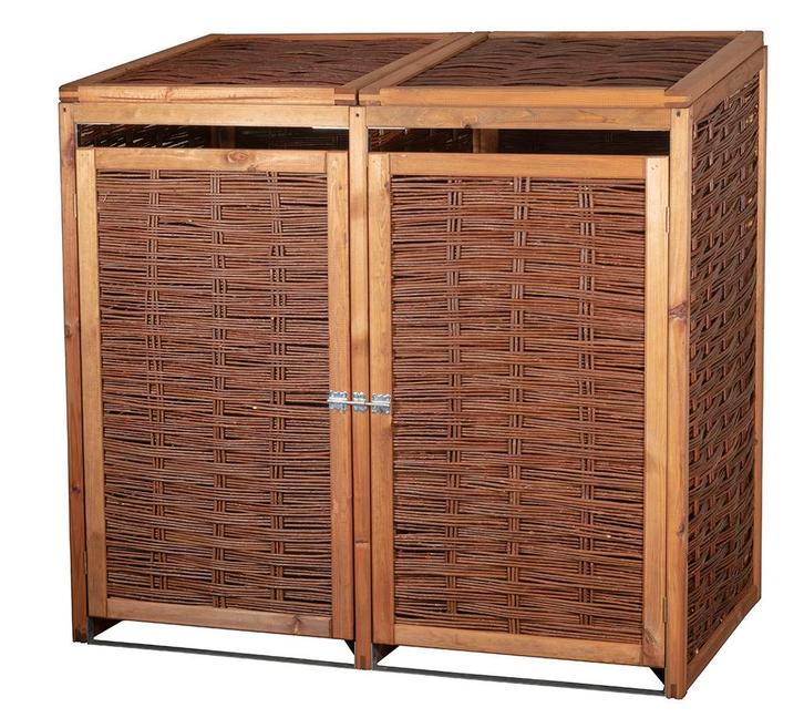 Container berging wilg dubbel, Tuin en Terras, Bergingen en Tuinkasten, Verzenden