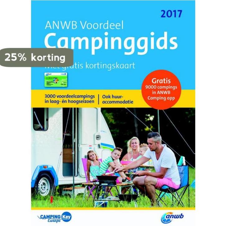 ANWB voordeel campinggids 9789018040543, Boeken, Reisgidsen, Gelezen, Verzenden