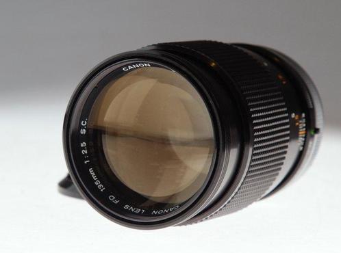 Canon FD 135mm 1:2,5 S.C. Telelens, Audio, Tv en Foto, Fotocamera's Analoog