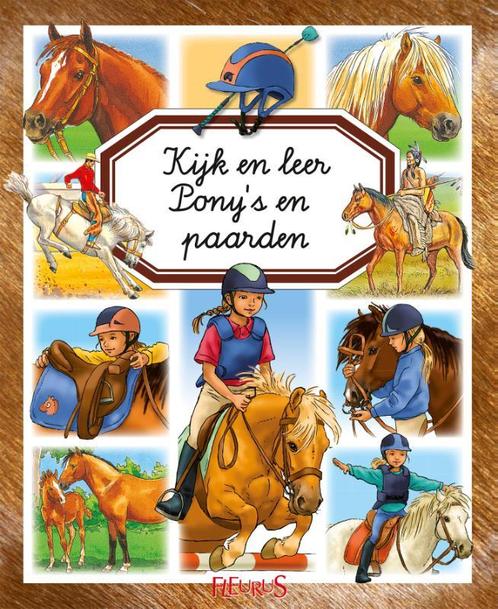 Ponys en paarden / Kijk en leer 9789037492163, Boeken, Overige Boeken, Zo goed als nieuw, Verzenden