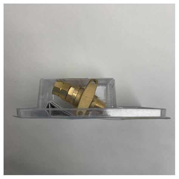 Bieden: ENO Gasklepafsluiter Inlaat G1/4 F Uitlaat G1/4 M, Watersport en Boten, Bootonderdelen, Ophalen of Verzenden