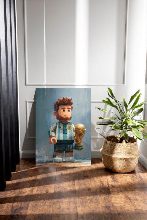 ANDSAL - Leo Messi World Cup Lego Special Limited Edition, Kinderen en Baby's, Speelgoed | Duplo en Lego