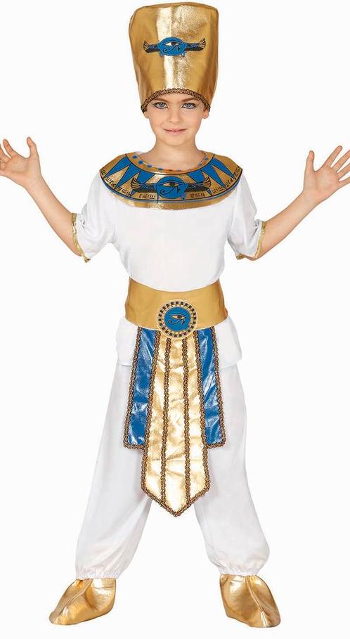 Farao Kostuum Kind Wit, Kinderen en Baby's, Carnavalskleding en Verkleedspullen, Nieuw, Verzenden