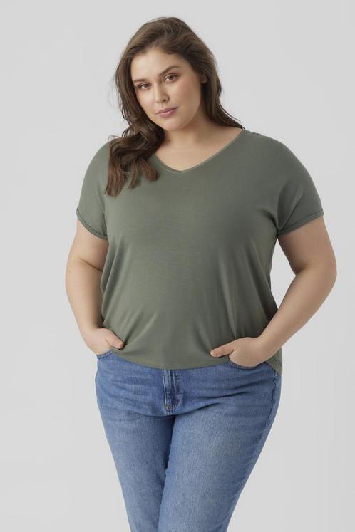Vero Moda shirt VMAYA V halsL=48/50Maat 46/48 (XL) of groter, Kleding | Dames, T-shirts, Overige kleuren, Nieuw, Maat 46/48 (XL) of groter