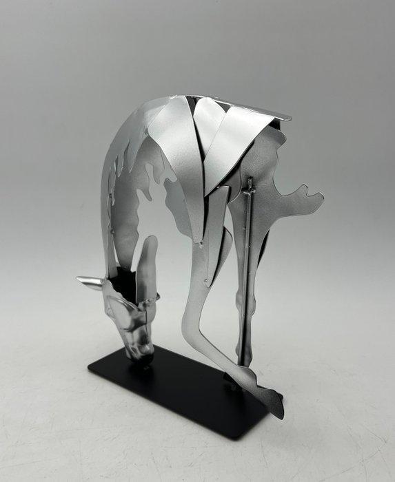 sculptuur, Horse - 24 cm - Metaal, Antiek en Kunst, Curiosa en Brocante