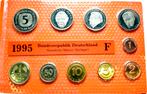 Munten set 1 Pfennig bis 5 Mark 1995 F Brd:, Postzegels en Munten, Verzenden, België