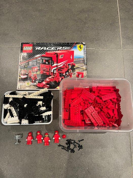 Lego Set - 8185 - Racers - Racers 8185 Ferrari Truck, Kinderen en Baby's, Speelgoed | Duplo en Lego