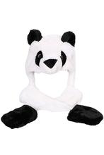 Muts Wanten Panda Sjaalmuts met Oortjes Zwart Wit Reuzenpand, Enfants & Bébés, Vêtements enfant | Casquettes & Chapeaux, Ophalen of Verzenden