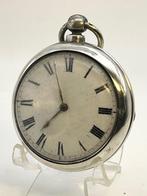Verga Doppia Cassa . Argento . Londra 1829. - 1829, Handtassen en Accessoires, Horloges | Heren, Nieuw