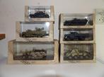 Atlas 1:43 - Model militair voertuig (6) - 6x WW2 Duitse, Nieuw