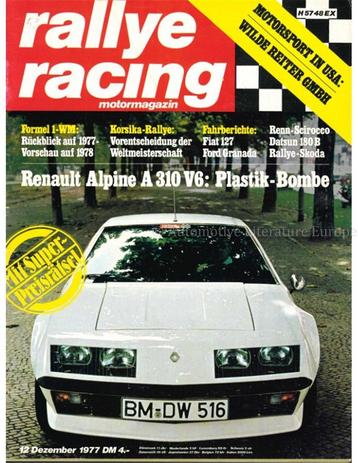 1975 RALLYE RACING MAGAZINE 12 DUITS