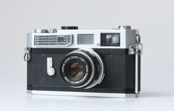 Canon Model 7 met 50mm FL 1:2,8 **Goed Lezen** Meetzoeker, Audio, Tv en Foto, Fotocamera's Analoog, Nieuw