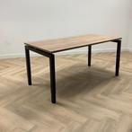 Tweedehands verstelbaar bureau 160x80 cm, Havanna - zwart, Huis en Inrichting, In hoogte verstelbaar, Gebruikt, Bureau
