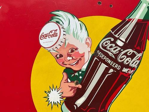 Emaillerie Belge - Enseigne publicitaire - Coca-Cola -, Antiek en Kunst, Antiek | Wandborden en Tegels