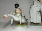 Herend - Beeldje - Lot of 3 Herend Porcelain Figurines, Antiek en Kunst
