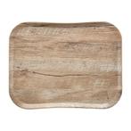 Dienblad | VERSA | Polypropyleen | Houtlook | Antislip |, Verzenden