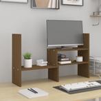 vidaXL Monitorstandaard (39-72)x17x43 cm grenenhout, Computers en Software, Verzenden, Nieuw