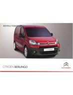 2010 CITROEN BERLINGO INSTRUCTIEBOEKJE NEDERLANDS, Autos : Divers, Modes d'emploi & Notices d'utilisation, Ophalen of Verzenden