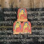 Tibet Moerbeiboom laat papier achter Sutra-manuscript