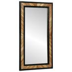 vidaXL Spiegel 90x2x50 cm Massief Acaciahout, Huis en Inrichting, Woonaccessoires | Spiegels, Verzenden, Nieuw